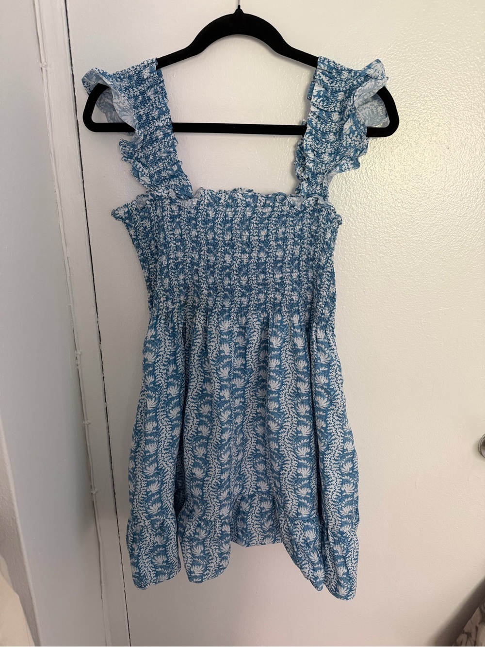 Hill House Blue Floral Nap Dress